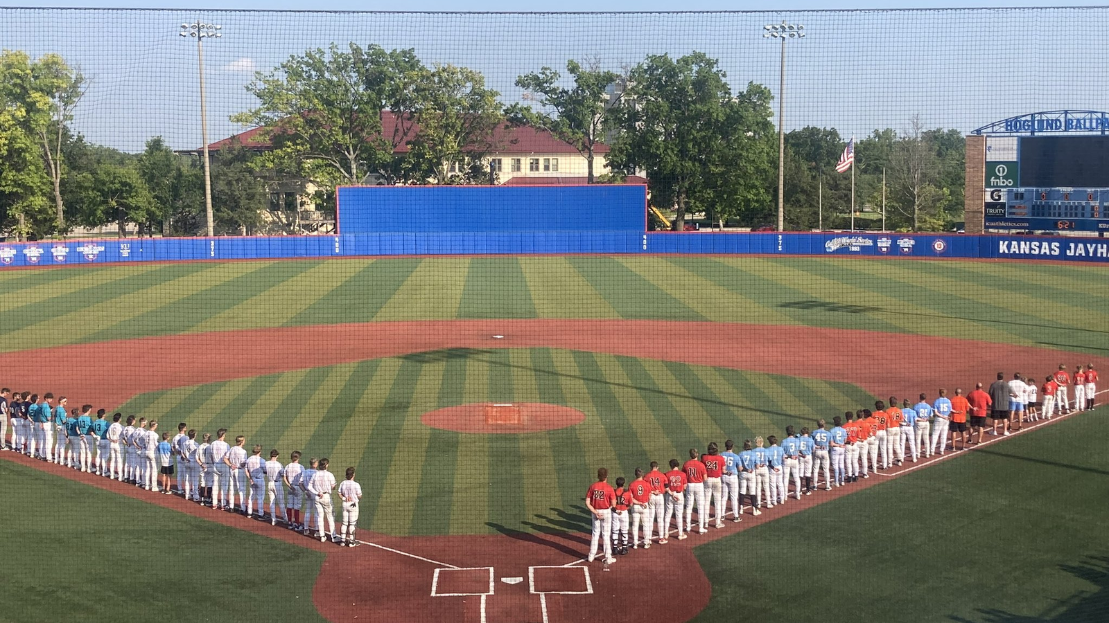First ever KCCBL All Star game at Hoglund Park in Lawrence.